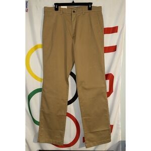 NWT Duck Head Gold School Pants Mens 35x34 Khaki Chino